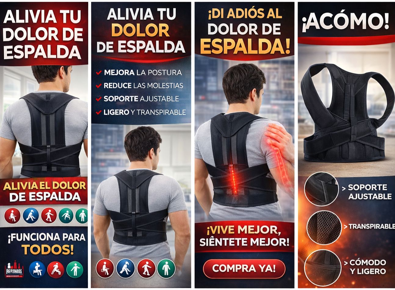 Corrector Postura Espalda UNISEX