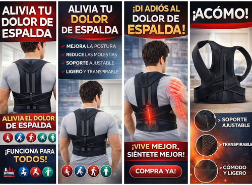 Corrector Postura Espalda UNISEX