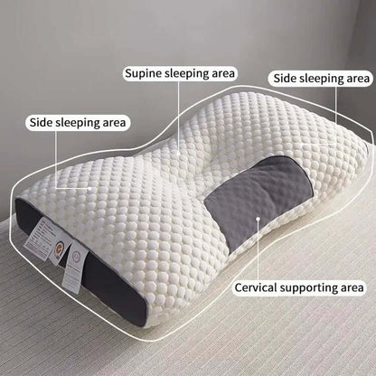 Almohada Cervical ZeroPressure™ – Alivia el Dolor y Mejora tu Descanso