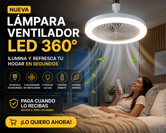 Ventilador LED AirLight 360°