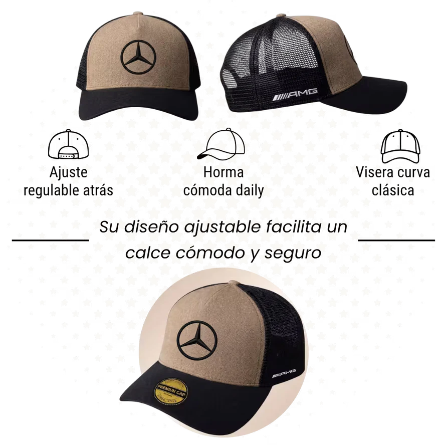 Gorra Mercedes Benz Cachuca Marca